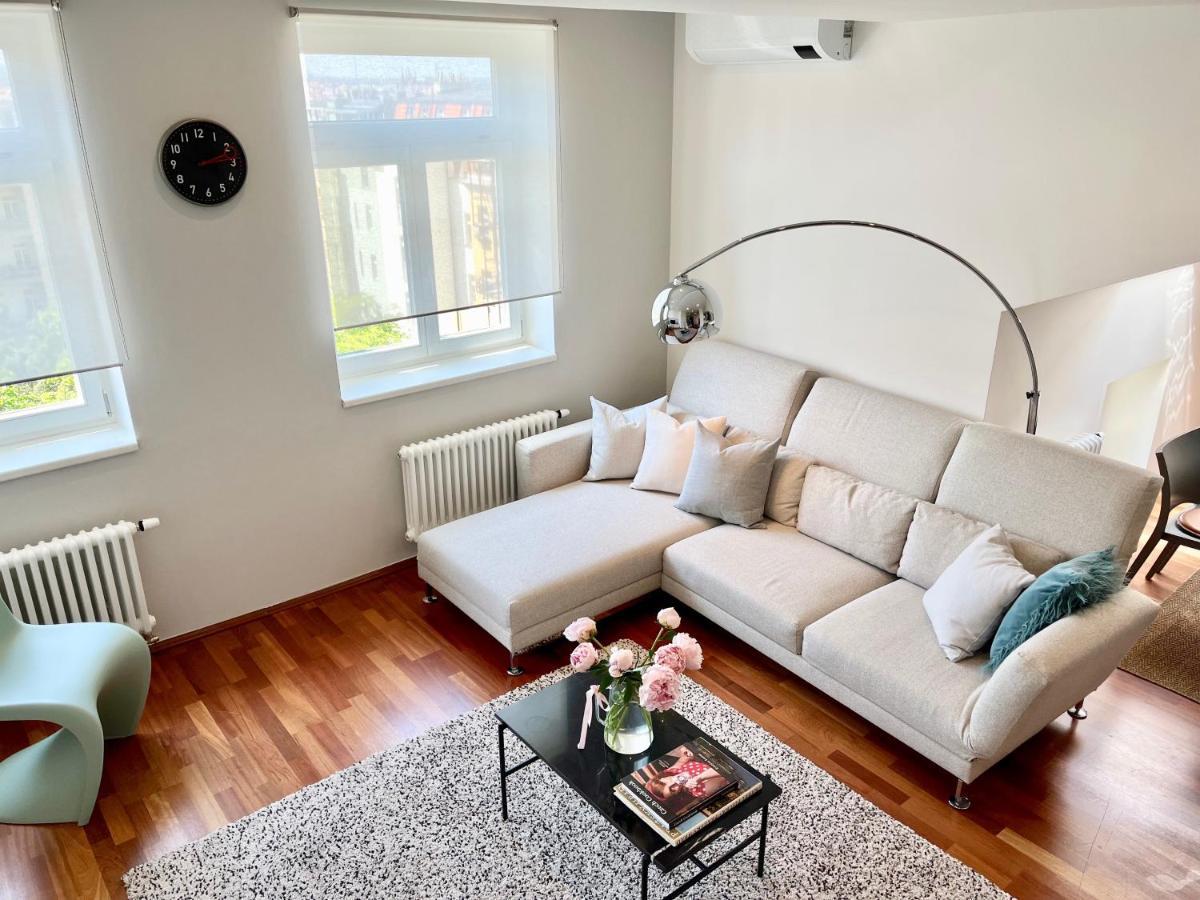 Luxury Penthouse Apartment Praag Buitenkant foto