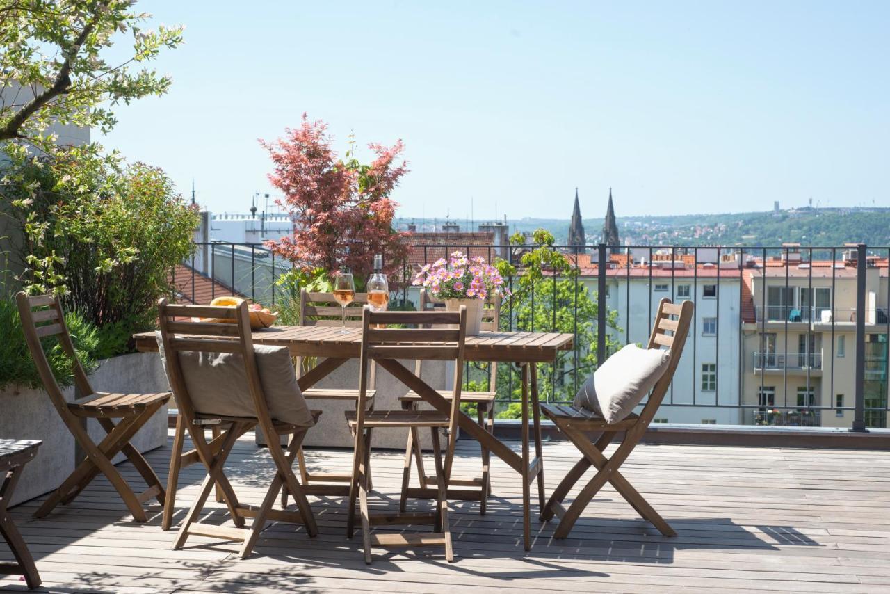 Luxury Penthouse Apartment Praag Buitenkant foto