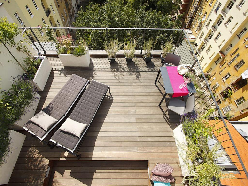 Luxury Penthouse Apartment Praag Kamer foto