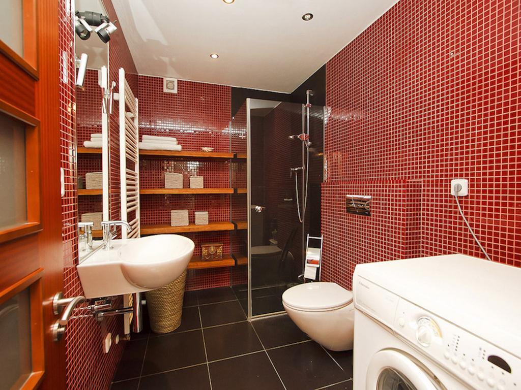 Luxury Penthouse Apartment Praag Kamer foto