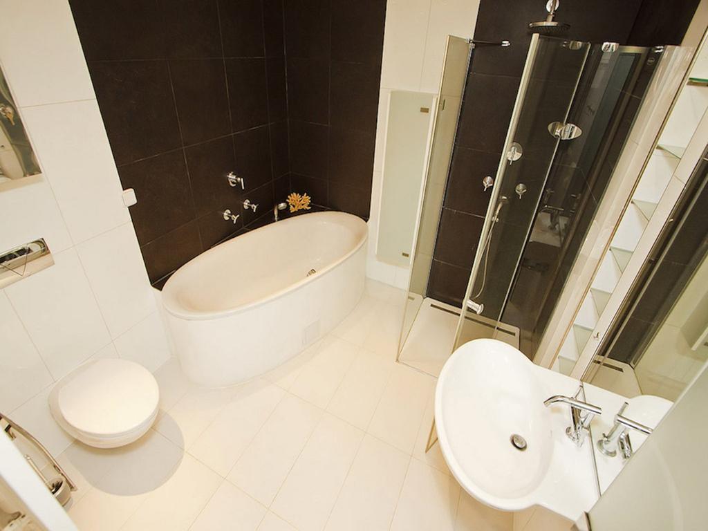Luxury Penthouse Apartment Praag Kamer foto