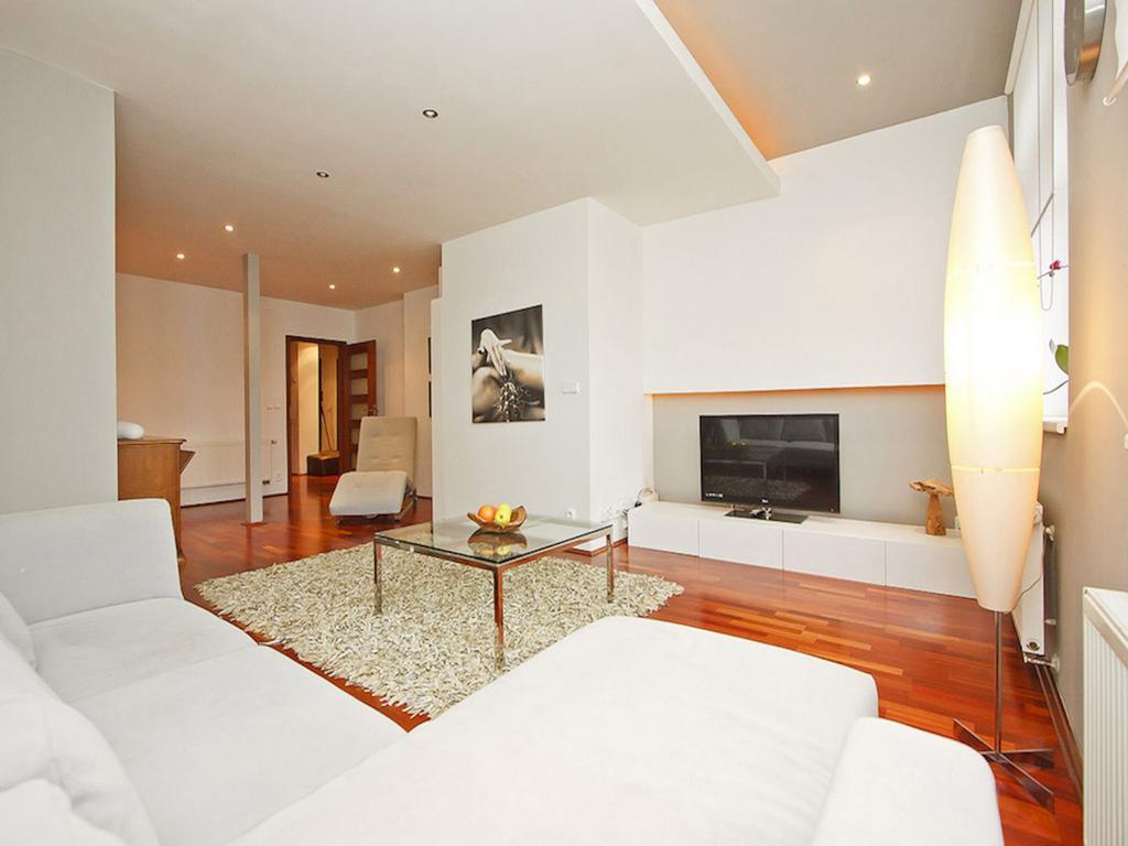 Luxury Penthouse Apartment Praag Kamer foto