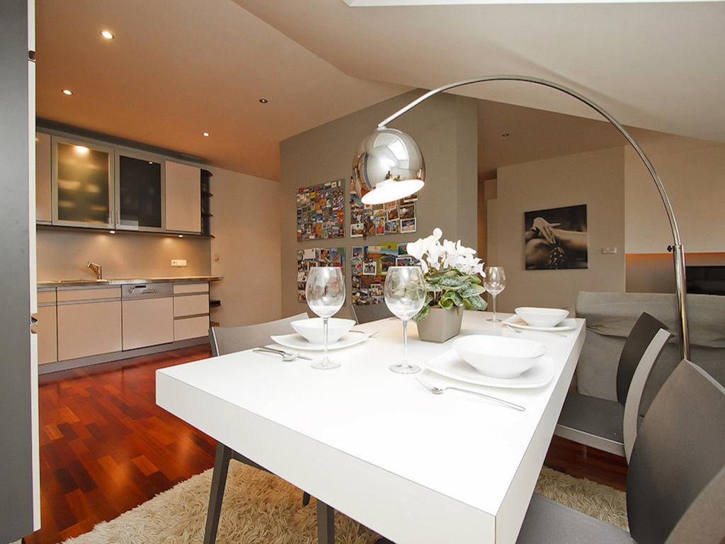 Luxury Penthouse Apartment Praag Kamer foto