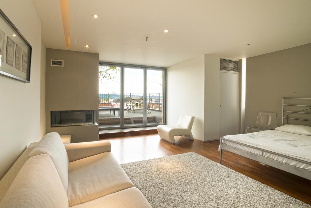 Luxury Penthouse Apartment Praag Buitenkant foto